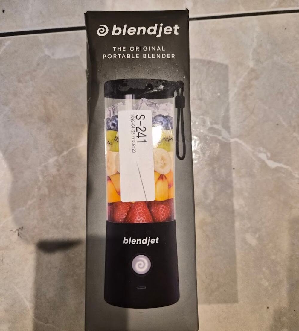 BlendJet 2 Portable Blender Black – USB-C Rechargeable 16 oz – New in Box